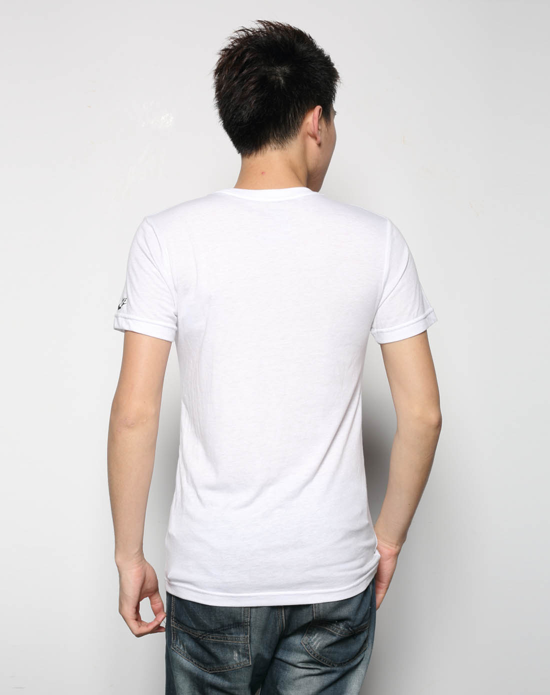 [ 耐克 ] 男子白色短袖t恤