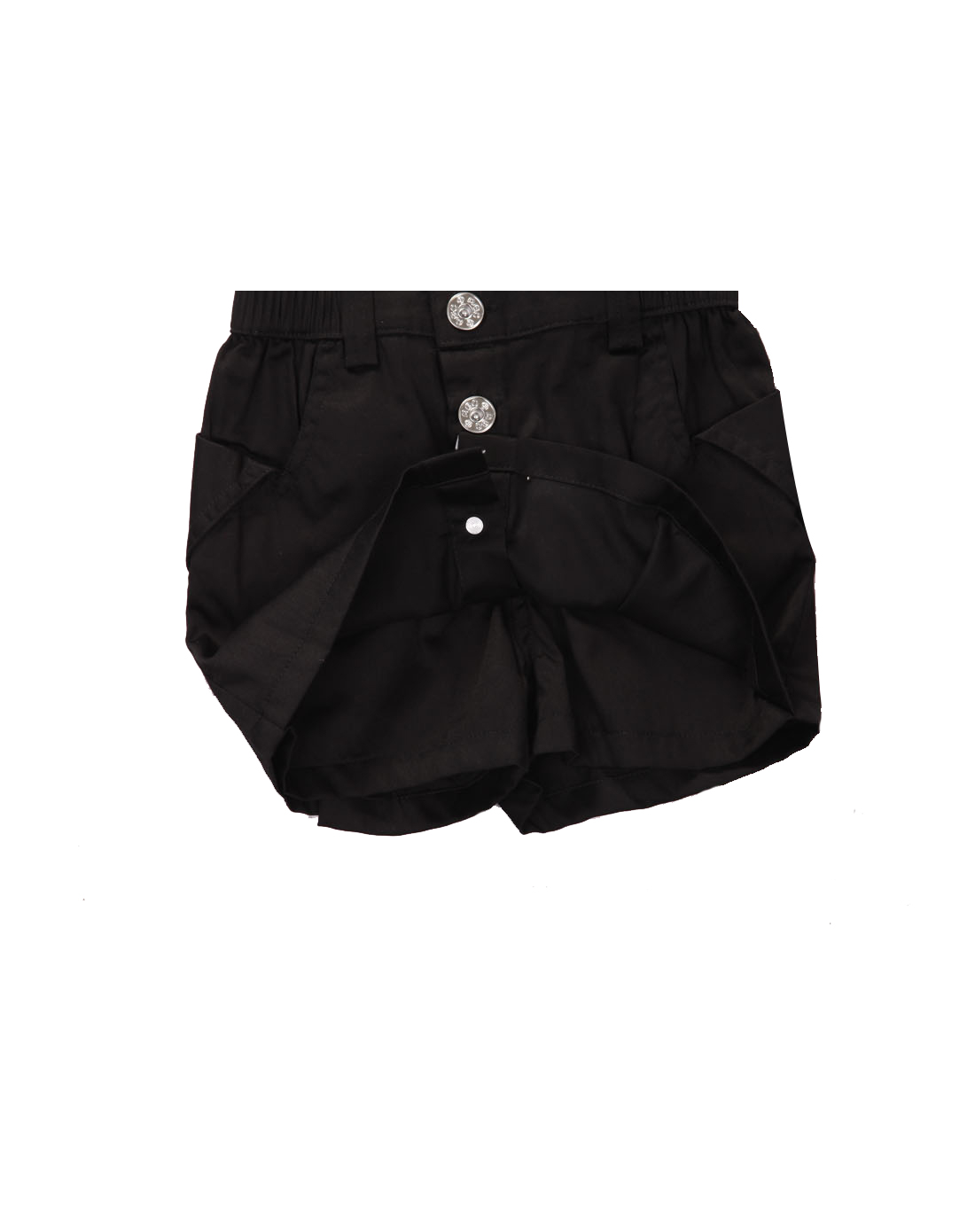 abckids童装童鞋专场女童装黑色背带裙裤f22130190