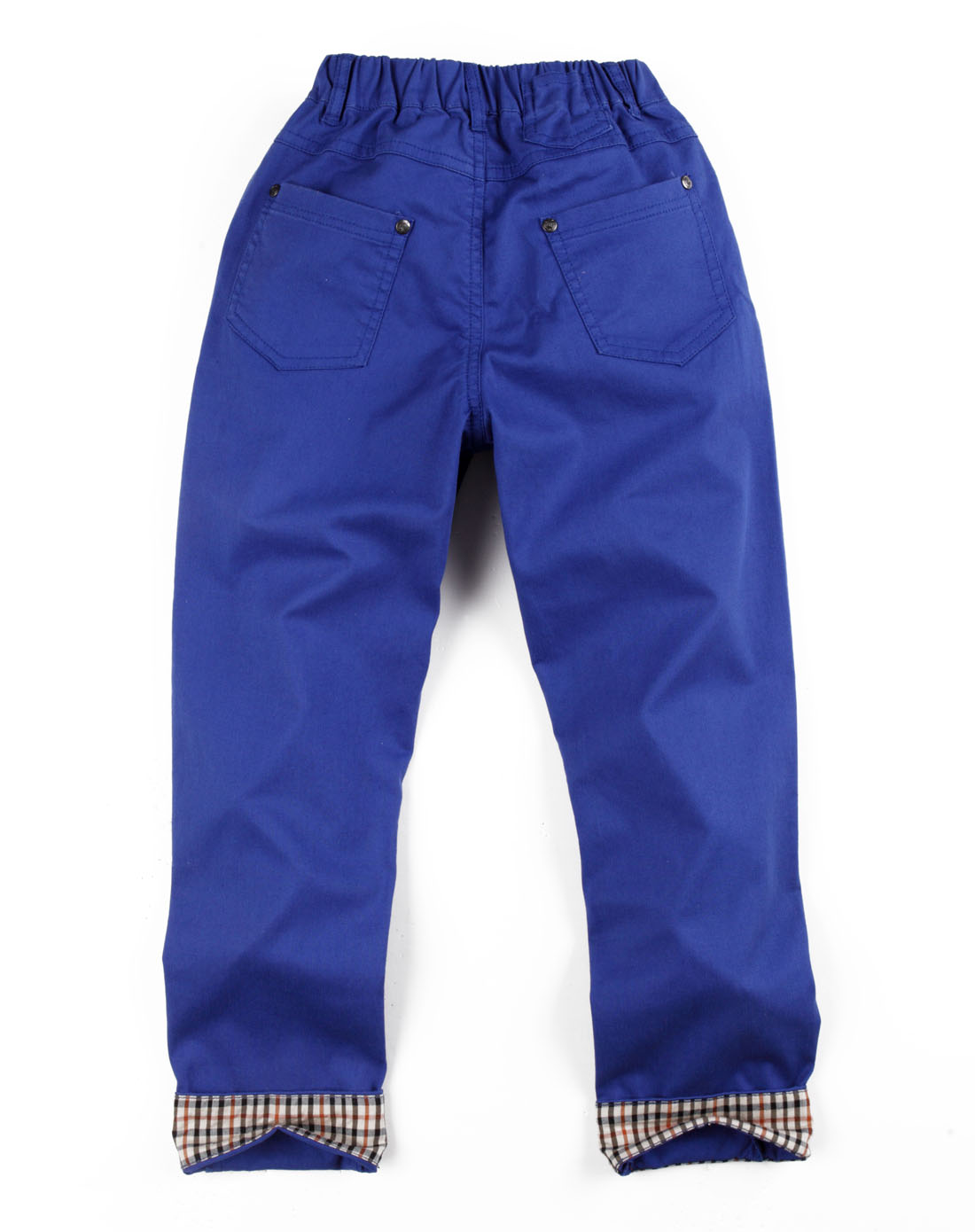 男童海军蓝彩色休闲裤