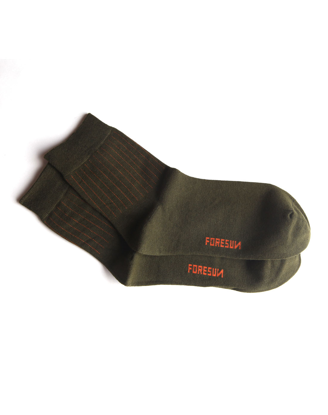 > 男款军绿色袜子