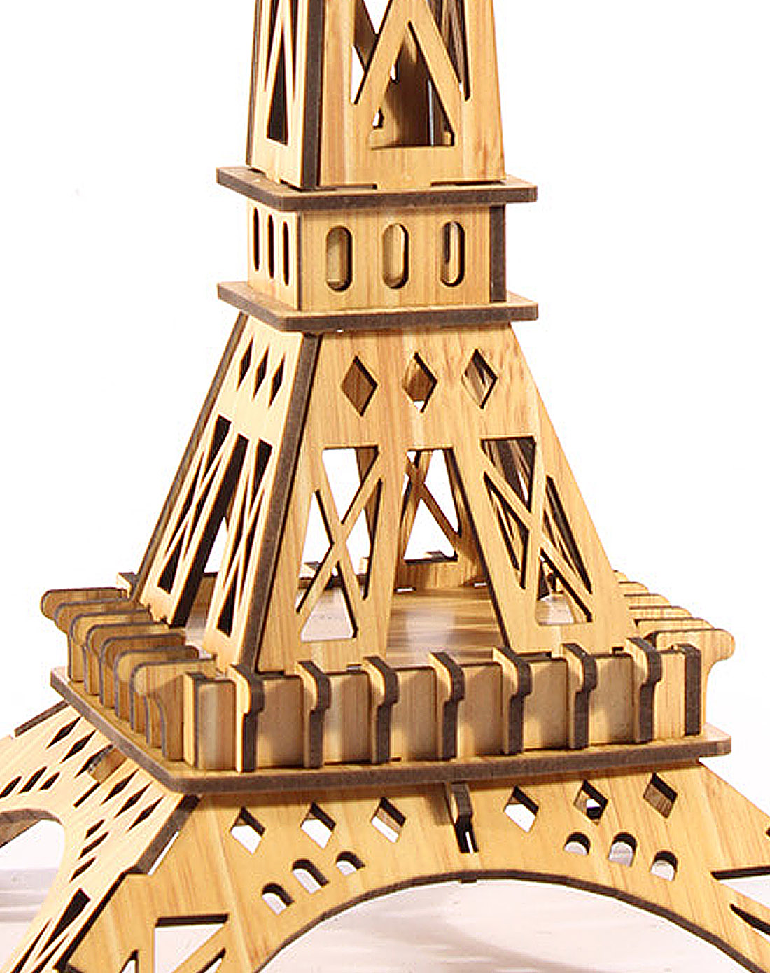 diy木制拼图法国巴黎铁塔(豪华版)