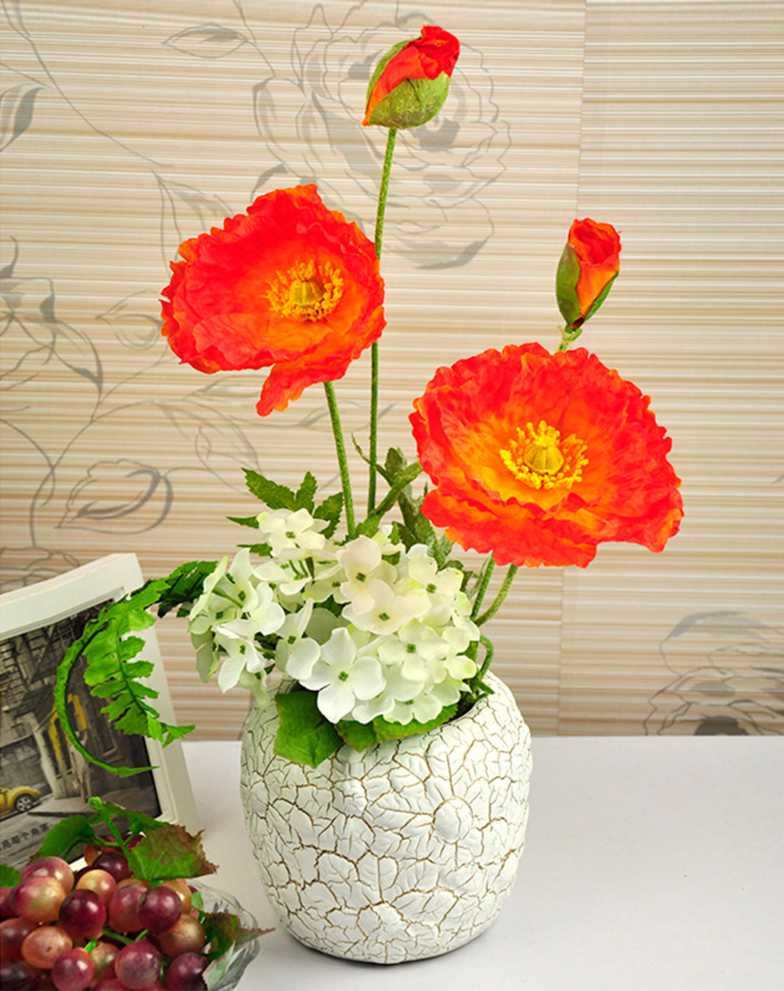 光触媒环保健康花绣球虞美人