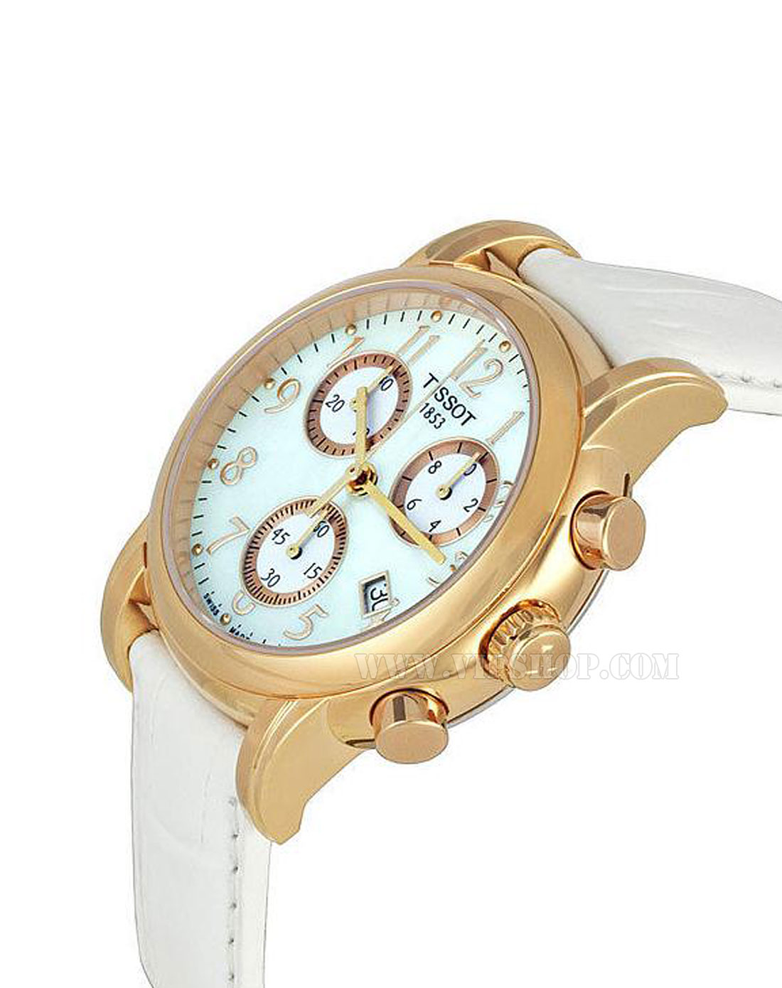 tissot dressport系列女款石英表