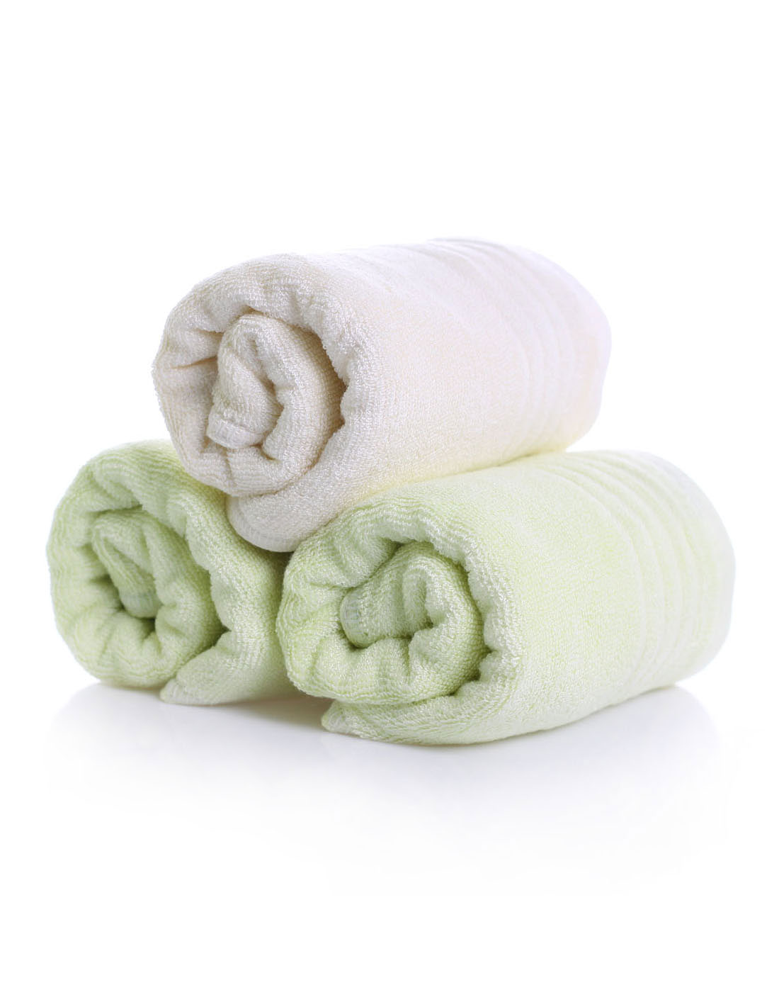 白色纯竹纤维毛巾