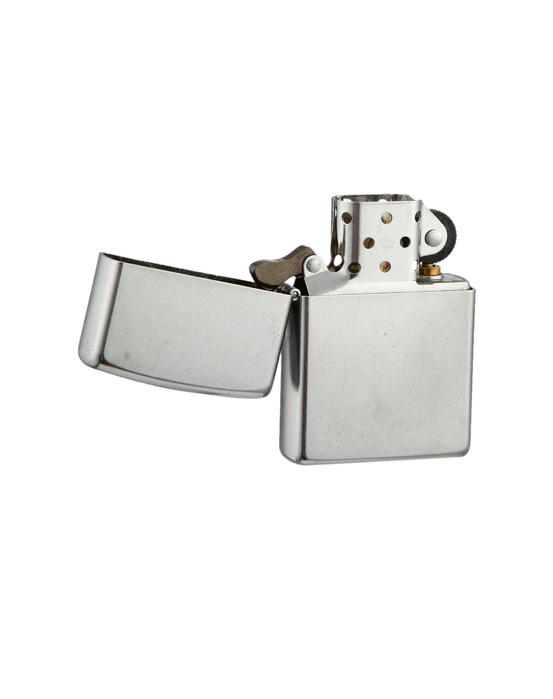 芝宝zippo打火机专场礼盒套装(207火机 火石 棉芯礼盒装 纸袋)zippo20