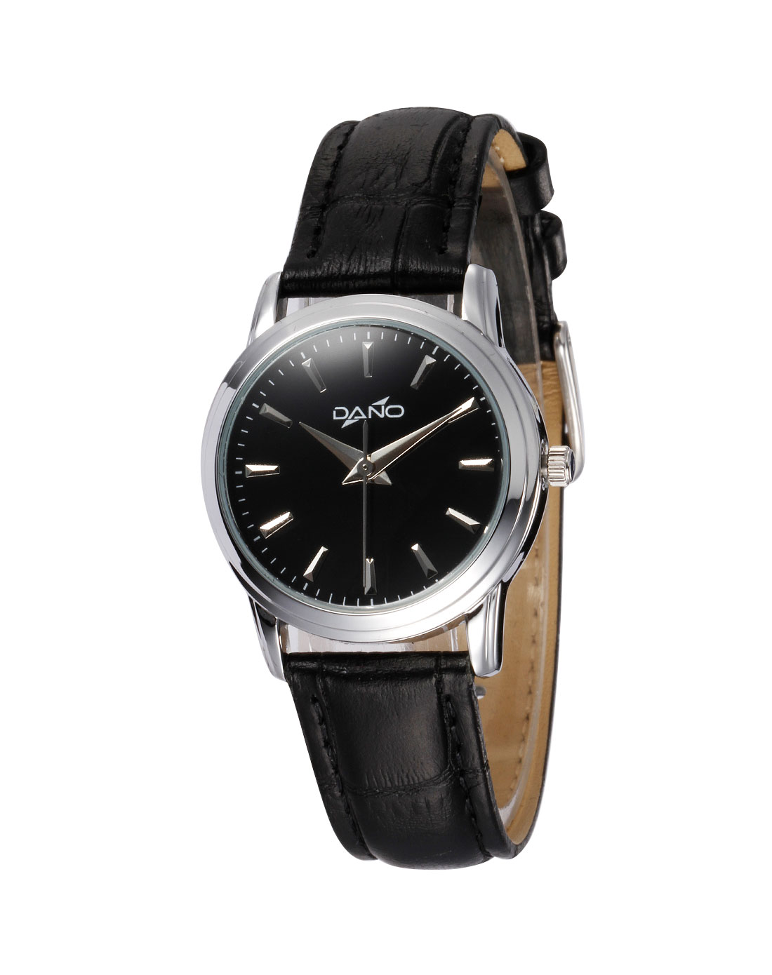 达诺dano女款黑/银色简约休闲皮带石英表dov2040m-s0202_唯品会
