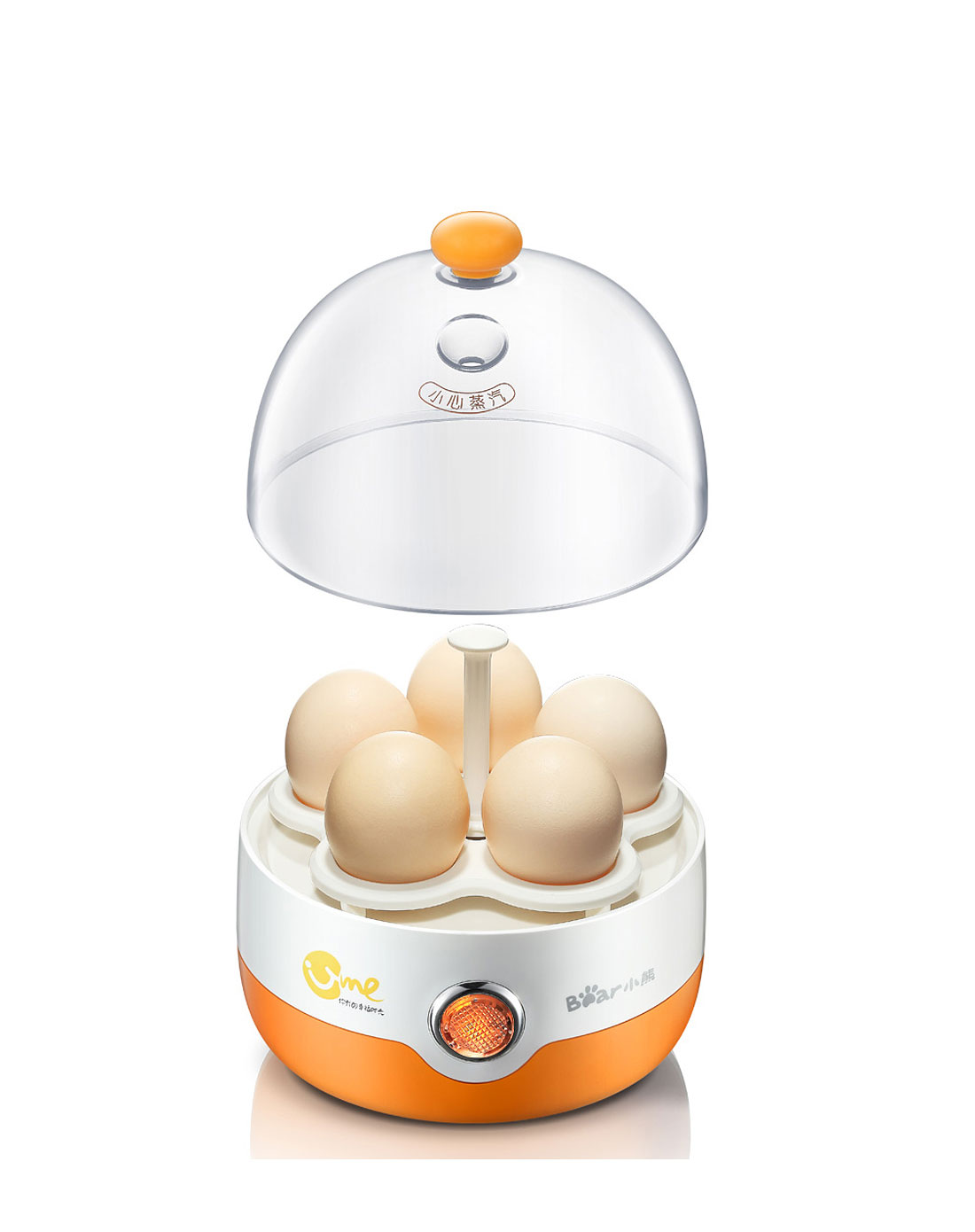 小熊电器 煮蛋器 蒸蛋器 配加厚蒸碗