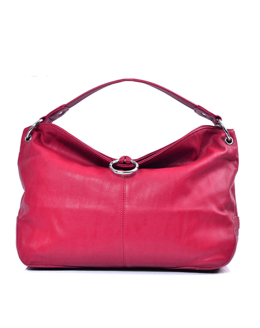 女款玫红色手袋