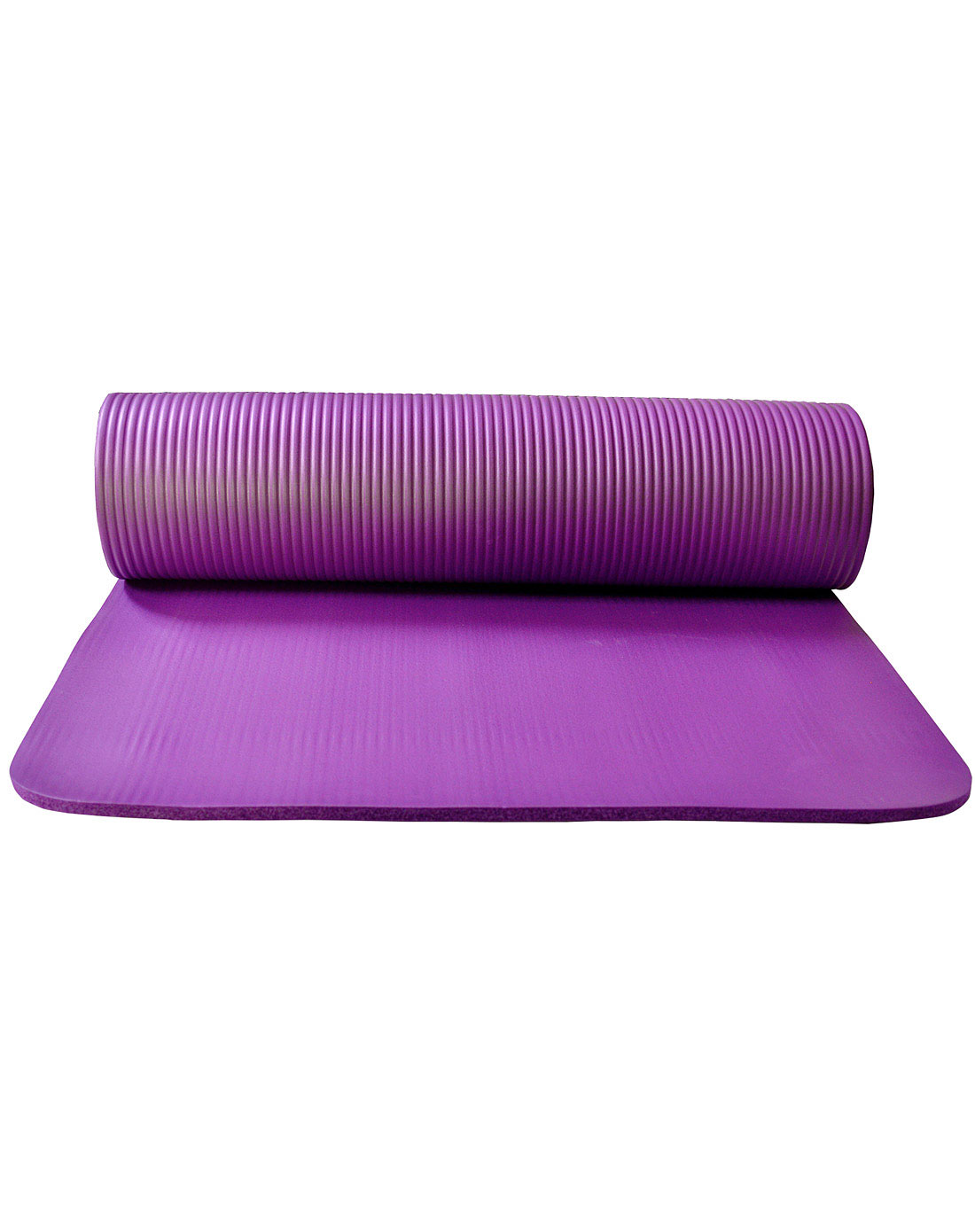 > 加厚防滑深紫色瑜伽垫