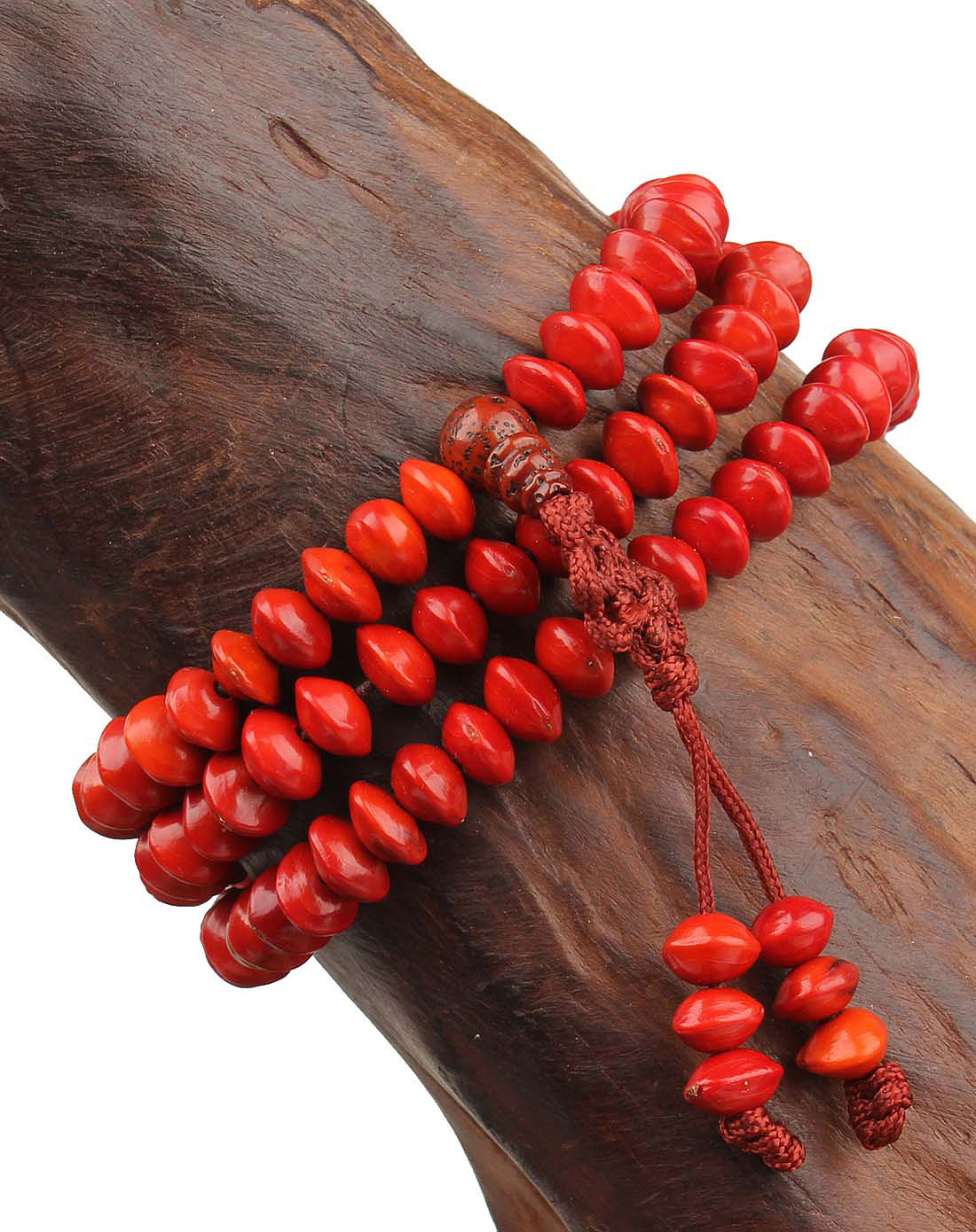 悦木之源中性 天然血菩提菱形算珠108颗佛珠ym11q365_唯品会