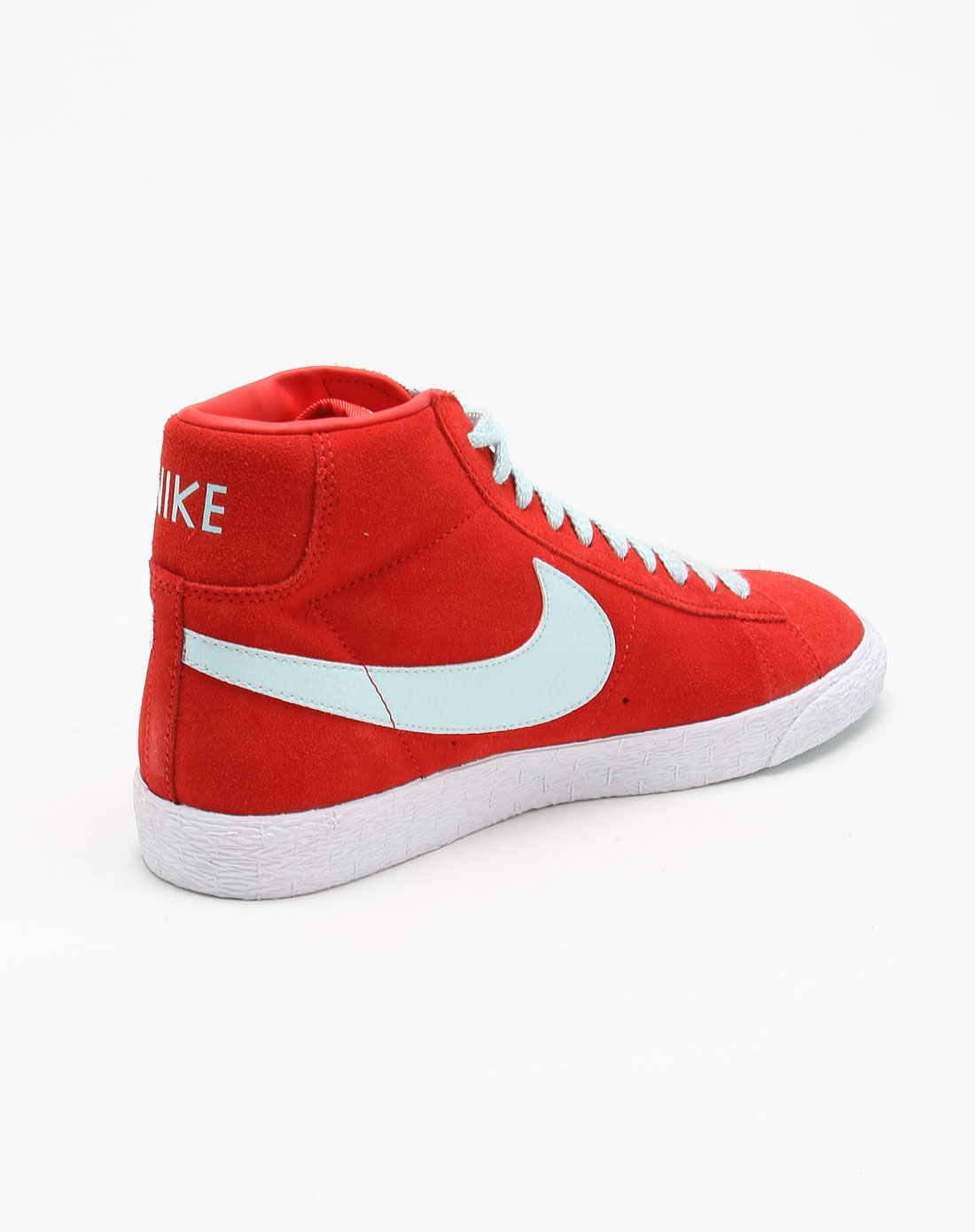 耐克nike-红色绒布高帮系带运动文化鞋511486-601_唯品会
