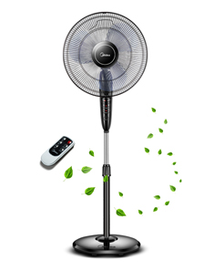 三叶时尚摇控落地扇