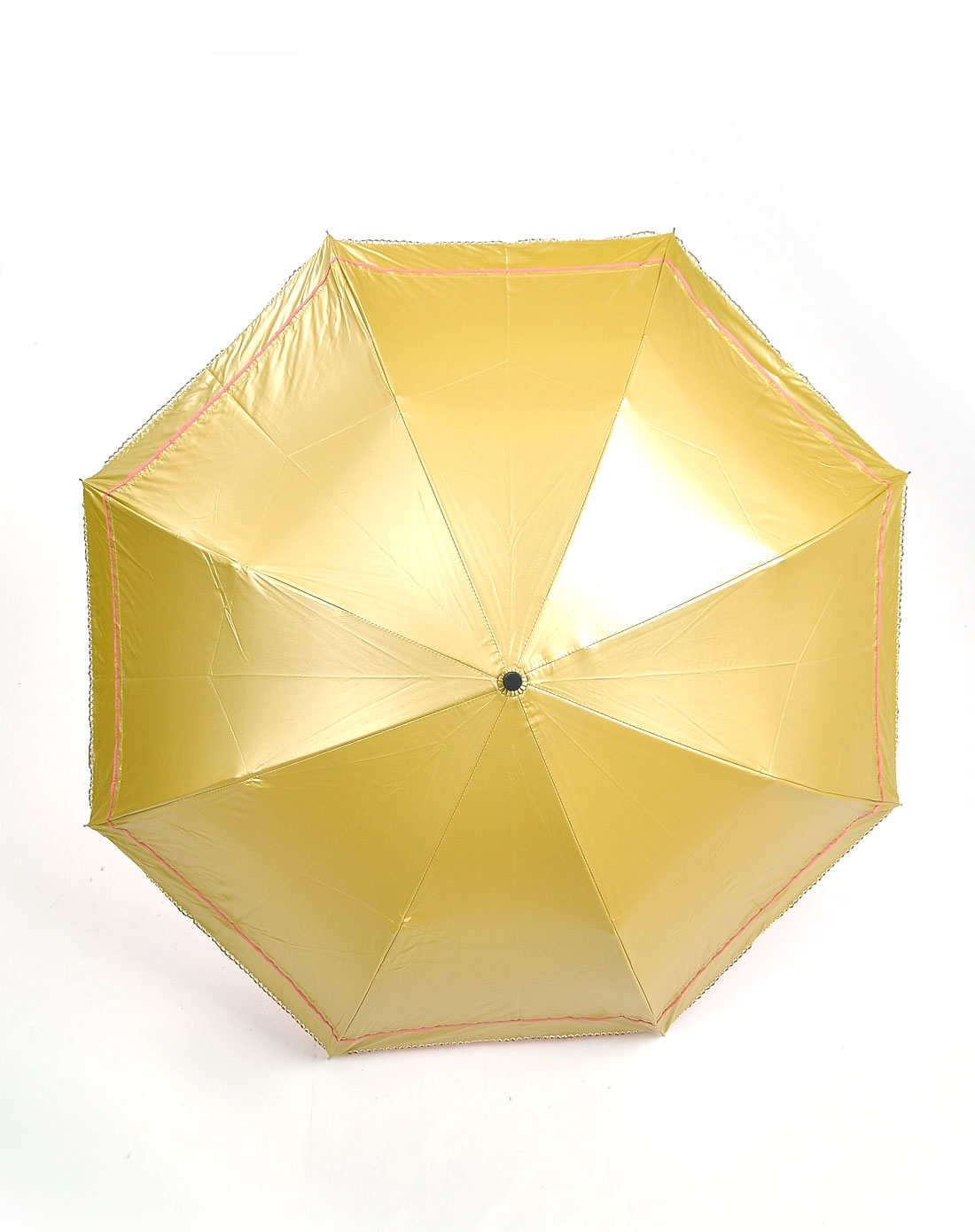 金色简艺清新太阳伞