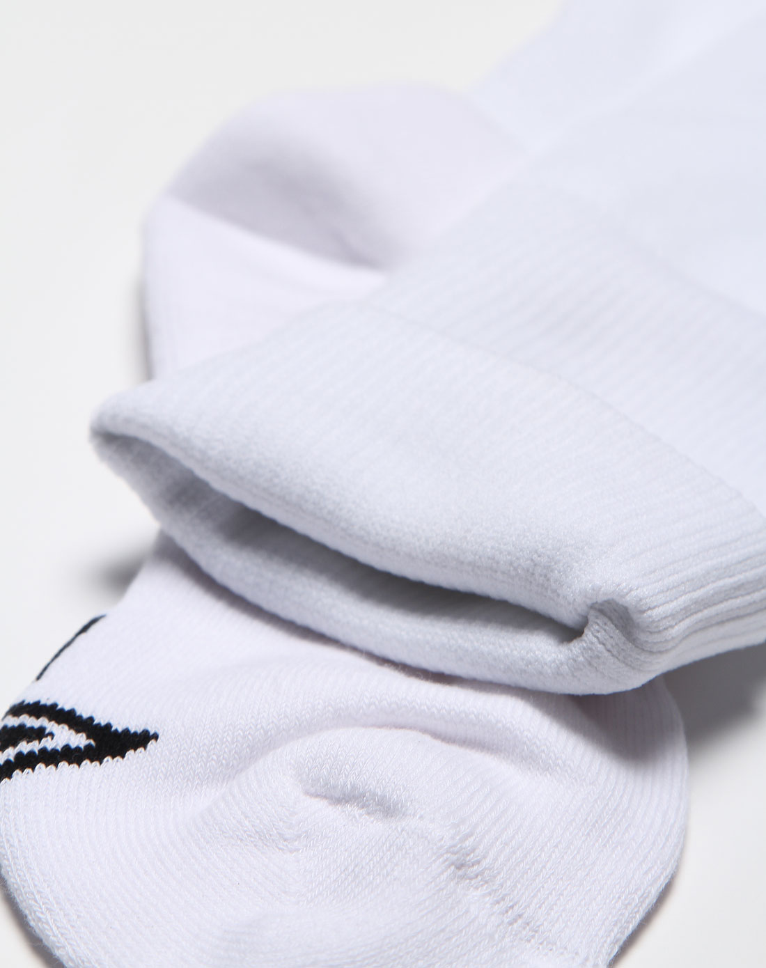 男款白色足球袜