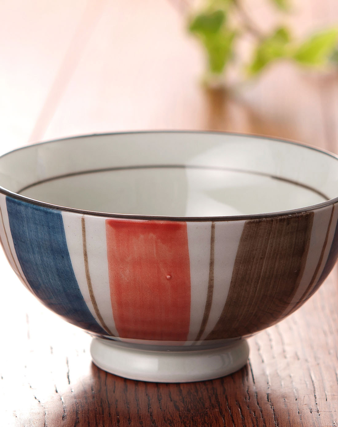 > 景瓷彩绘兰彩五花碗5个入b款