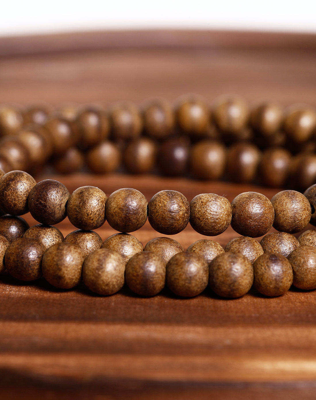 【越南进口】野生黄油格沉香佛珠6mm*108颗