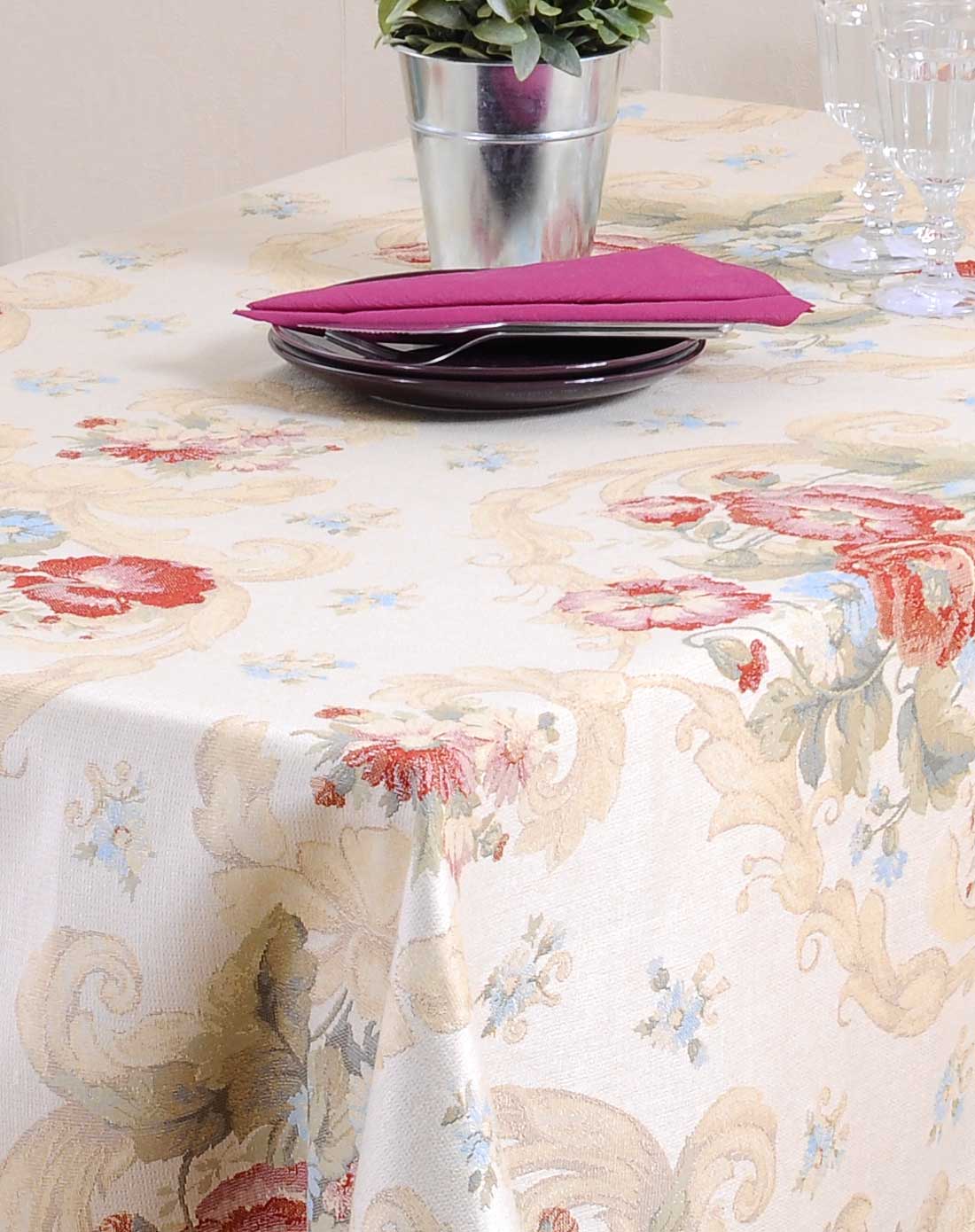 十字绣提花桌布140*180cm