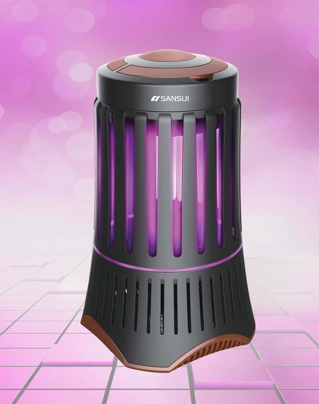 山水sansui电器专场山水光触媒吸入式灭蚊灯sjk-m008黑色_唯品会