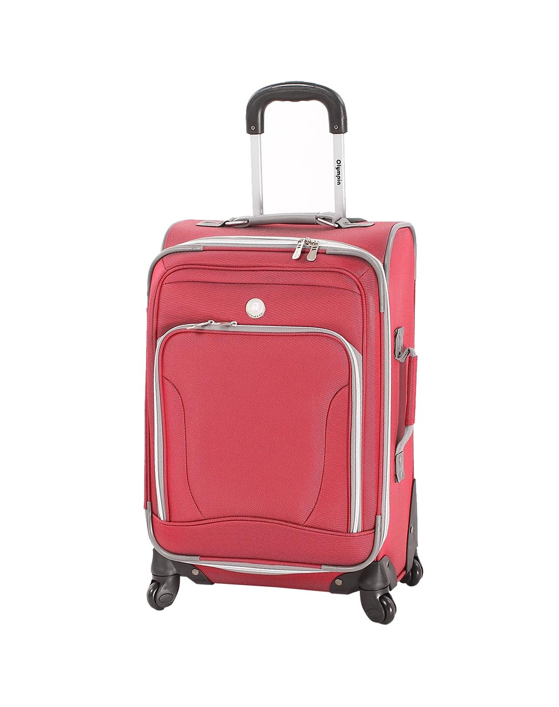 红色牛津布拉杆箱22寸