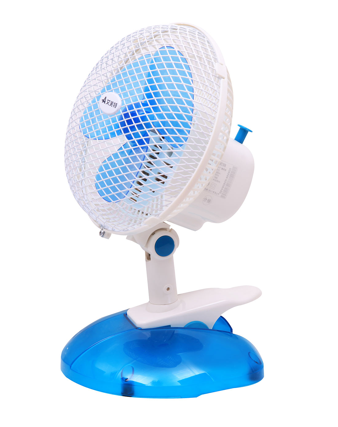 艾美特airmate电器桌夹两用电风扇环保小风扇学生扇 迷你fc1813_唯品