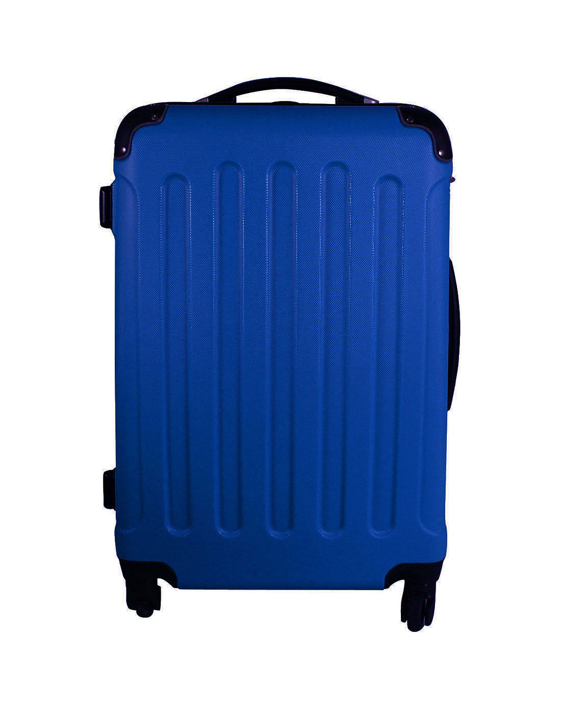 蓝色哑光拉杆箱25寸