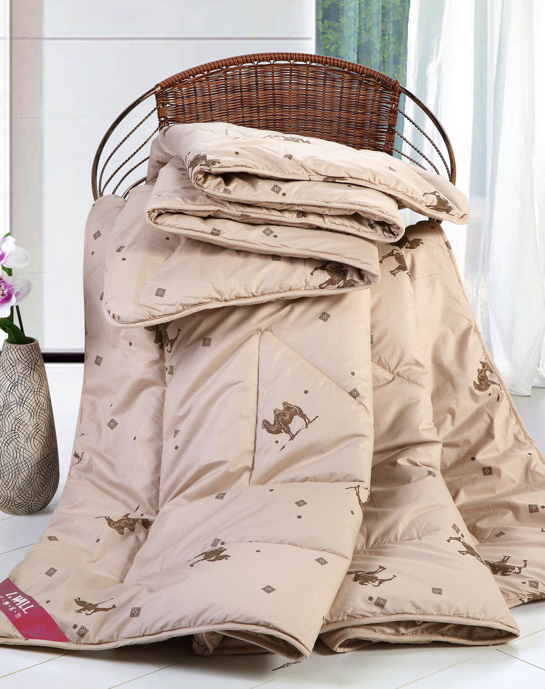 艾维家纺 1.8m-加厚驼毛暖冬被