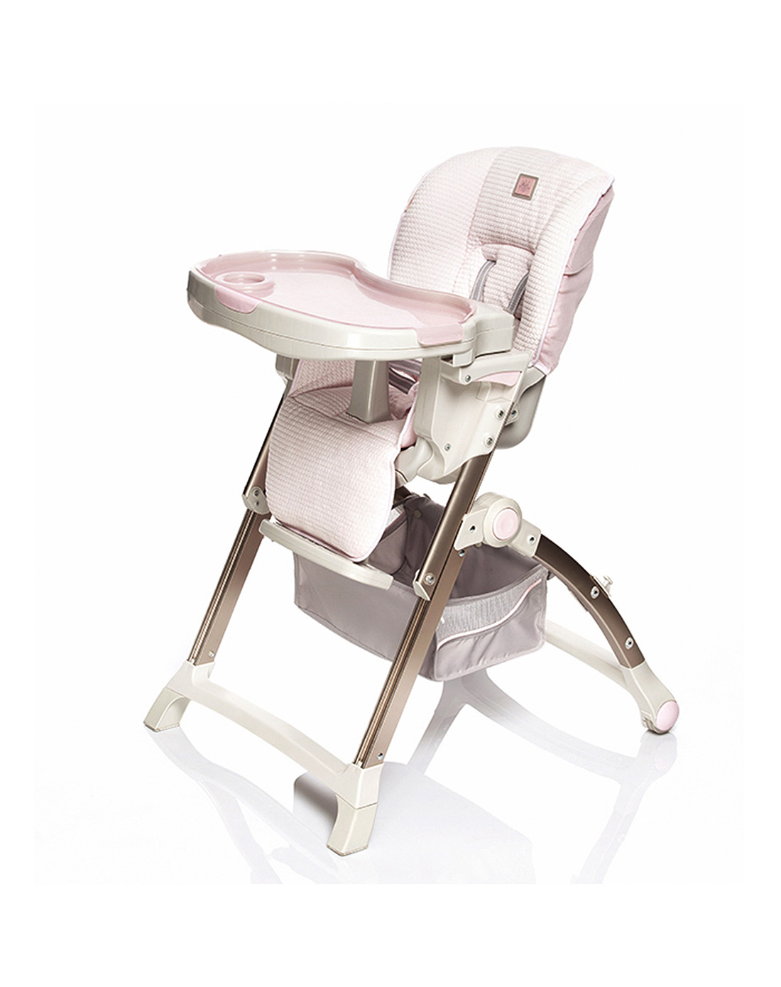 英氏 中性红色儿童高椅(豪华餐椅)