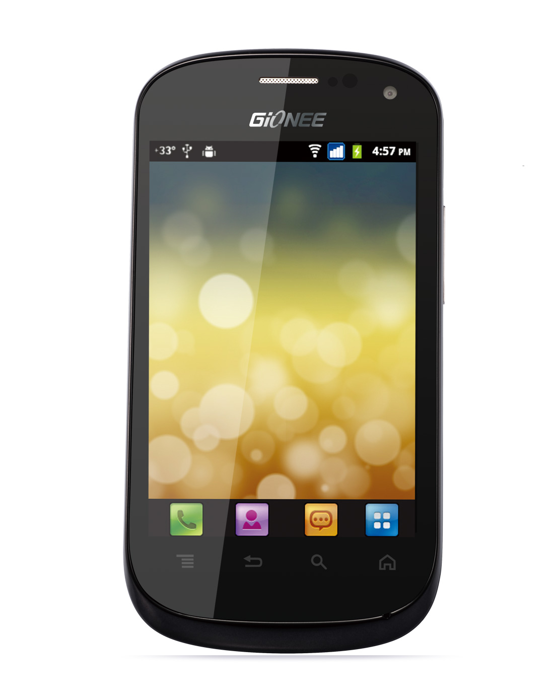 金立gionee手机专场gn105 3g手机(星夜黑) wcdma/gsm 双卡双待 300万