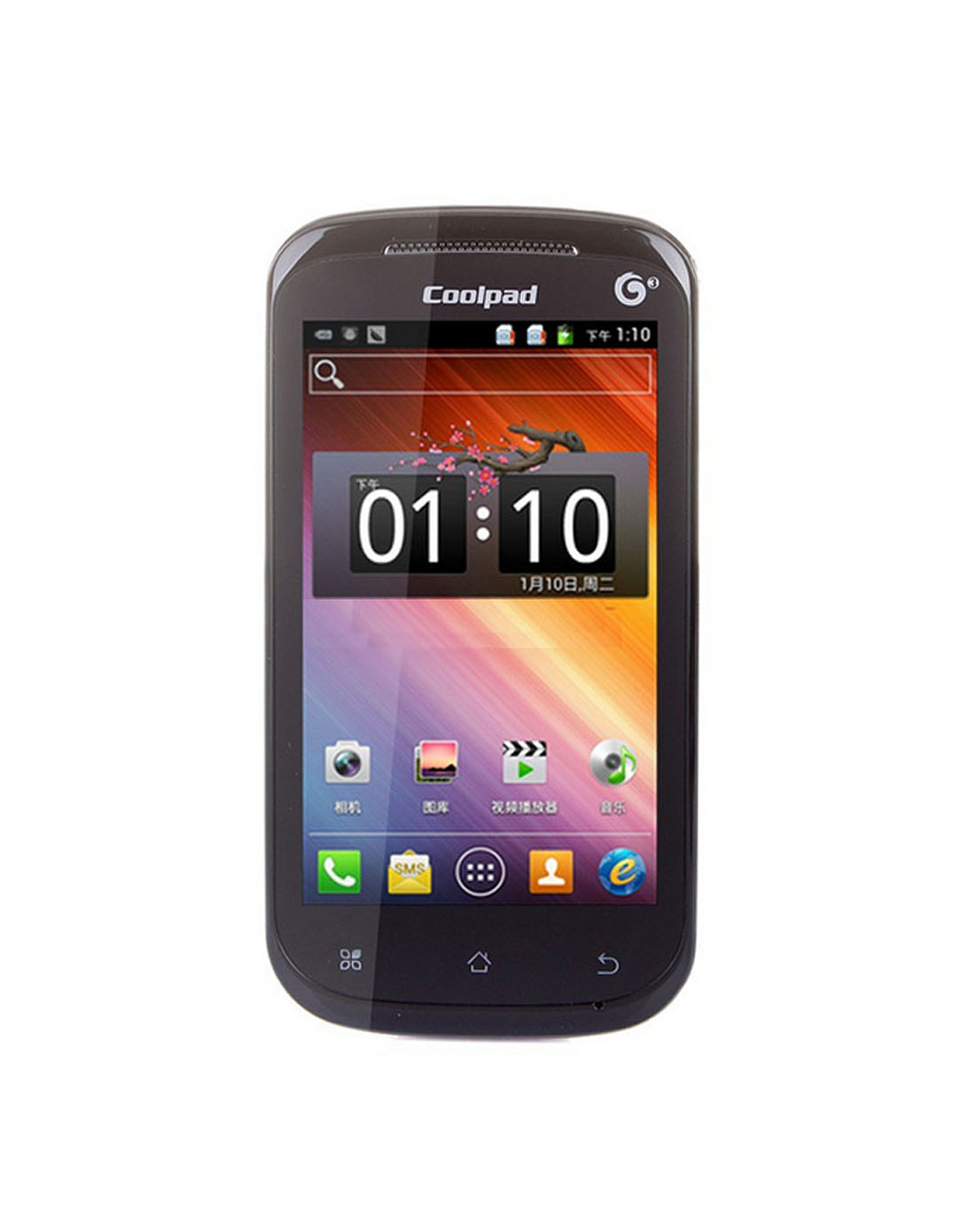 酷派(coolpad)8070d 3g手机(黑色) td-scdma/gsm 双卡双待