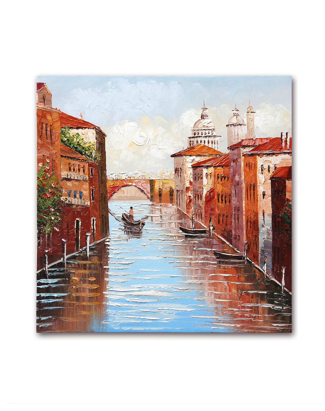 > 宜生活 《威尼斯水乡》纯手绘油画